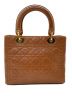 Christian Dior (クリスチャン ディオール) カナージュ 2WAYショルダーバッグ ブラウン サイズ:-：150000円