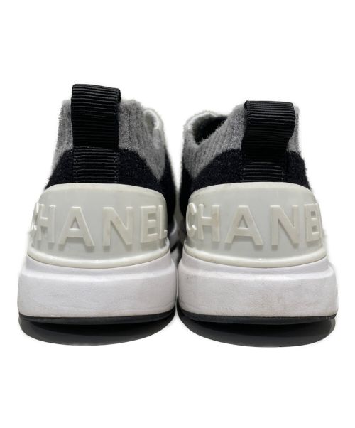 CHANEL（シャネル）CHANEL (シャネル) ミックスファイヴァースニーカー ブラック サイズ:36の古着・服飾アイテム