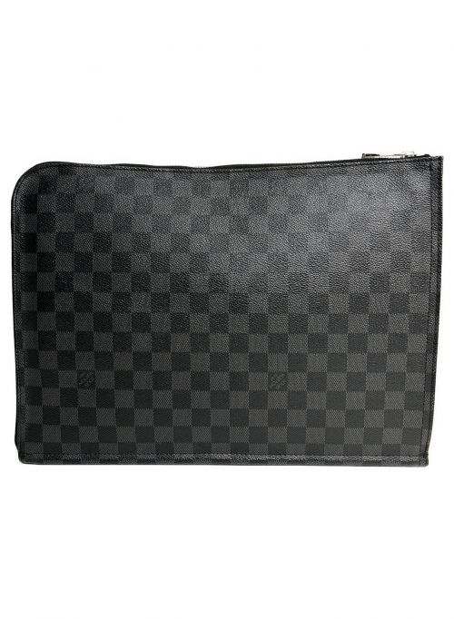 LOUIS VUITTON（ルイ ヴィトン）LOUIS VUITTON (ルイ ヴィトン) ポッシュドキュマン ブラック サイズ:-の古着・服飾アイテム