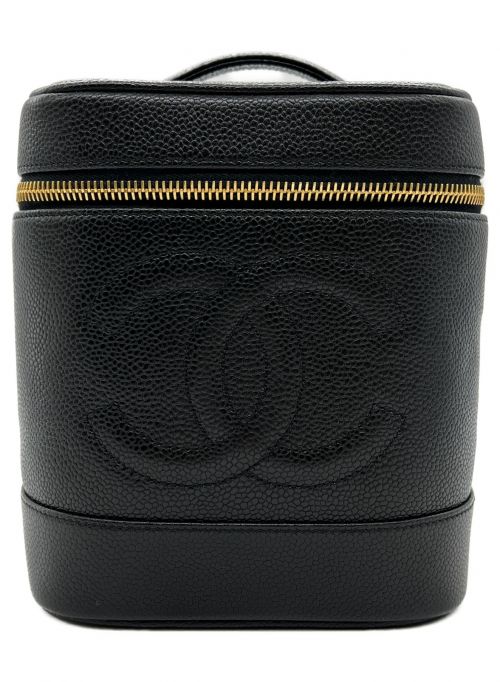 CHANEL（シャネル）CHANEL (シャネル) バニティバッグ ブラック サイズ:-の古着・服飾アイテム
