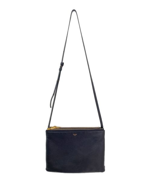 CELINE（セリーヌ）CELINE (セリーヌ) トリオ ラージ ブラック サイズ:ラージの古着・服飾アイテム