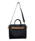 BURBERRY (バーバリー) ベルトバッグ  ブラック×ブラウン サイズ:-：69800円