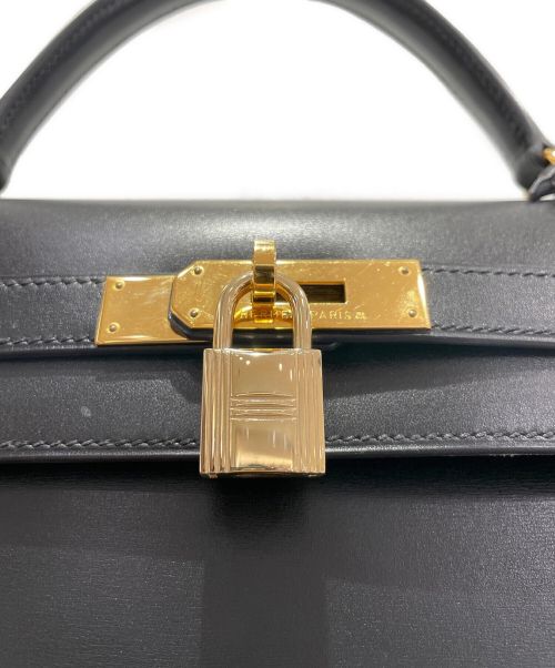 HERMES（エルメス）HERMES (エルメス) ケリー32 ブラック サイズ:32の古着・服飾アイテム