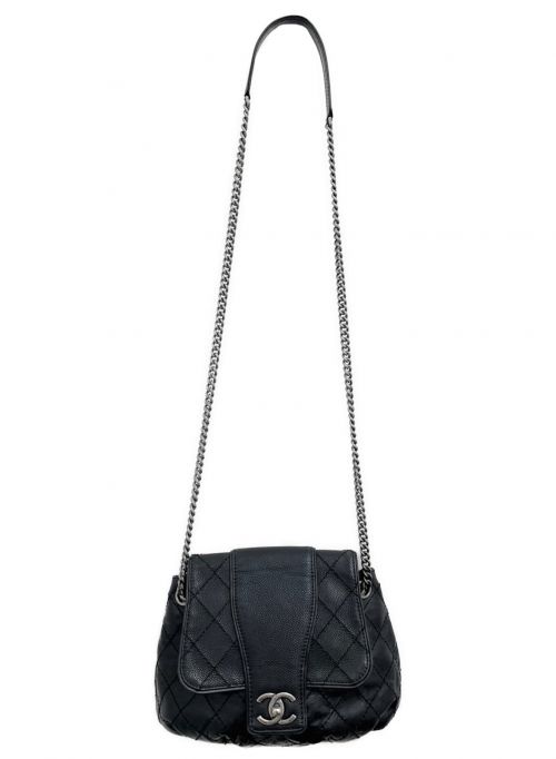 CHANEL（シャネル）CHANEL (シャネル) チェーンショルダーバッグ ブラック サイズ:-の古着・服飾アイテム