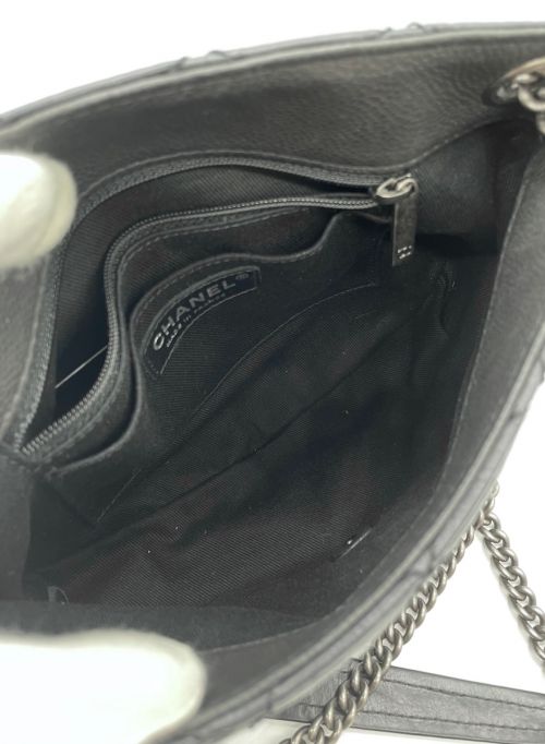 CHANEL（シャネル）CHANEL (シャネル) チェーンショルダーバッグ ブラック サイズ:-の古着・服飾アイテム