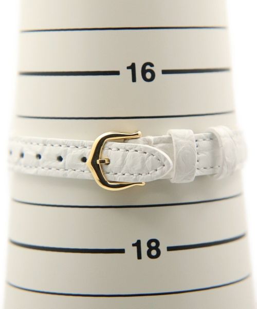 Cartier（カルティエ）Cartier (カルティエ) ミニベニュワール ホワイト サイズ:18mmの古着・服飾アイテム