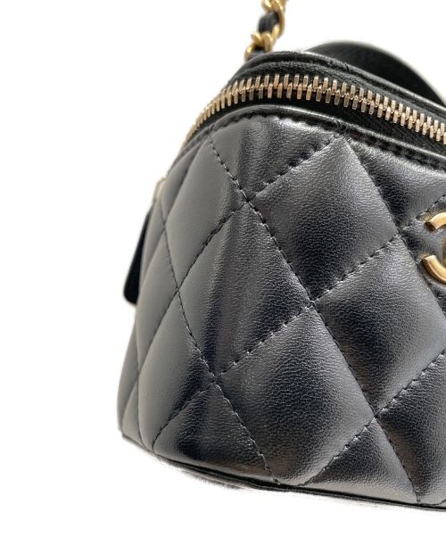 CHANEL（シャネル）CHANEL (シャネル) バニティショルダーバッグ ブラック サイズ:-の古着・服飾アイテム