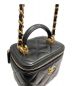 中古・古着 CHANEL (シャネル) バニティショルダーバッグ ブラック サイズ:-：278000円