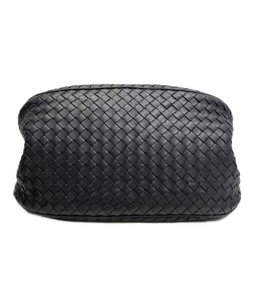 BOTTEGA VENETA（ボッテガベネタ）BOTTEGA VENETA (ボッテガベネタ) イントレチャート サッチェル ブラック サイズ:-の古着・服飾アイテム