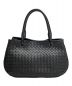 BOTTEGA VENETA（ボッテガベネタ）の古着「イントレチャート サッチェル」｜ブラック
