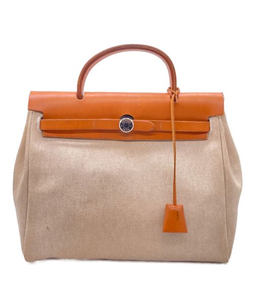 HERMES（エルメス）HERMES (エルメス) エールバッグ アイボリー サイズ:-の古着・服飾アイテム