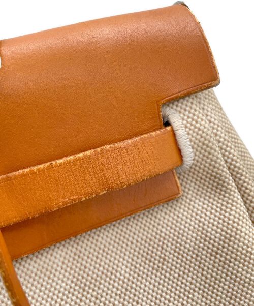 HERMES（エルメス）HERMES (エルメス) エールバッグ アイボリー サイズ:-の古着・服飾アイテム