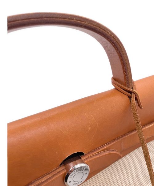 HERMES（エルメス）HERMES (エルメス) エールバッグ アイボリー サイズ:-の古着・服飾アイテム