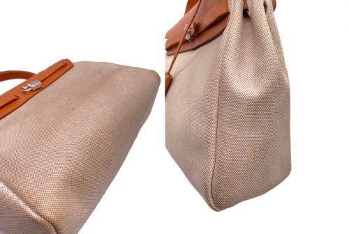 HERMES（エルメス）HERMES (エルメス) エールバッグ アイボリー サイズ:-の古着・服飾アイテム