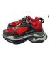 BALENCIAGA (バレンシアガ) TRIPLE S Trainers  レッド×ブラック×グレー サイズ:EUR39：32800円