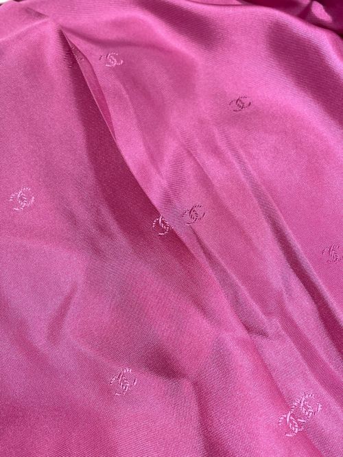 CHANEL（シャネル）CHANEL (シャネル) ココマークツイードジャケット ピンク サイズ:36の古着・服飾アイテム