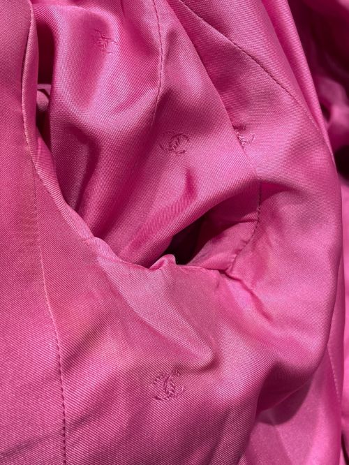 CHANEL（シャネル）CHANEL (シャネル) ココマークツイードジャケット ピンク サイズ:36の古着・服飾アイテム