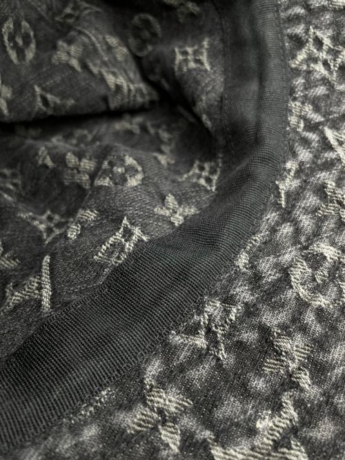 LOUIS VUITTON（ルイ ヴィトン）LOUIS VUITTON (ルイ ヴィトン) シャポーモノグラム デニムハット ブラック サイズ:Lの古着・服飾アイテム