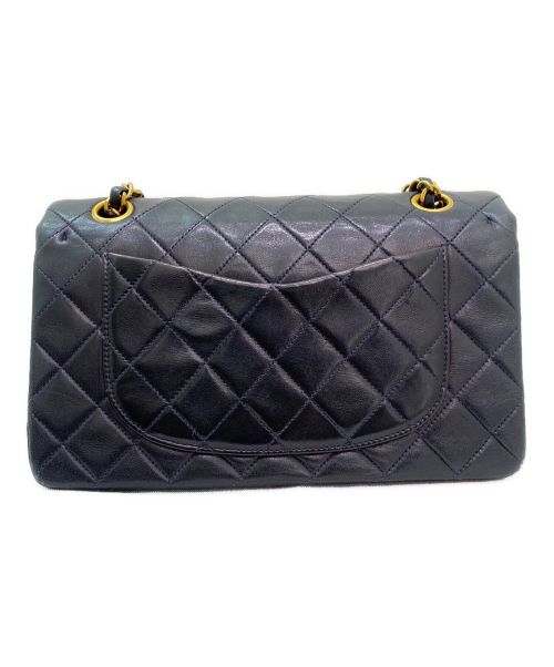 CHANEL（シャネル）CHANEL (シャネル) ダブルフラップマトラッセ ネイビー サイズ:-の古着・服飾アイテム