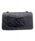 CHANEL (シャネル) ダブルフラップマトラッセ ネイビー サイズ:-：298000円