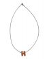 HERMES (エルメス) ポップアッシュネックレス オレンジ サイズ:-：32800円