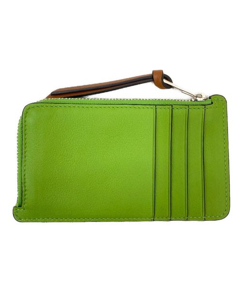 LOEWE（ロエベ）LOEWE (ロエベ) スタジオジブリコラボ 小トトロ コイン カードホルダー  黄緑 サイズ:-の古着・服飾アイテム
