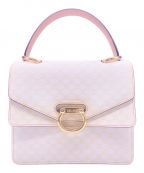 CELINEセリーヌ）の古着「ワンハンドマカダムバッグ」｜ホワイト