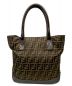 FENDI（フェンディ）の古着「ズッカ柄トートバッグ」｜ブラウン