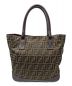 FENDI (フェンディ) ズッカ柄トートバッグ ブラウン サイズ:-：37800円