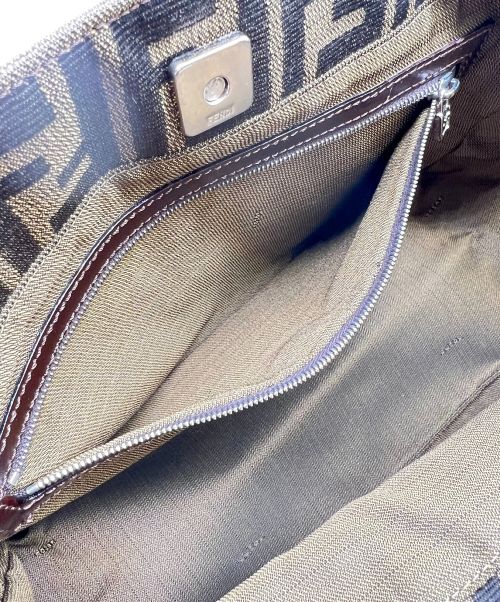 FENDI（フェンディ）FENDI (フェンディ) ズッカ柄ハンドバッグ ブラウン サイズ:-の古着・服飾アイテム