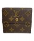 LOUIS VUITTON（ルイ ヴィトン）の古着「ポルトフォイユ・エリーズ」｜ブラウン
