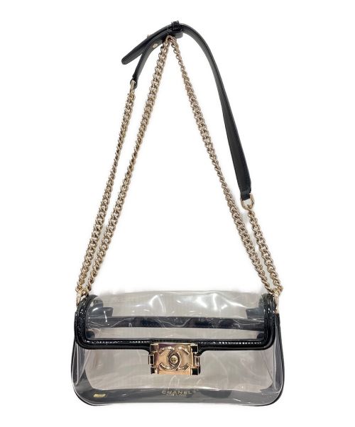 CHANEL（シャネル）CHANEL (シャネル) チェーンショルダーバッグ クリア サイズ:ｰの古着・服飾アイテム