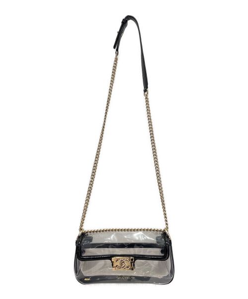 CHANEL（シャネル）CHANEL (シャネル) チェーンショルダーバッグ クリア サイズ:ｰの古着・服飾アイテム