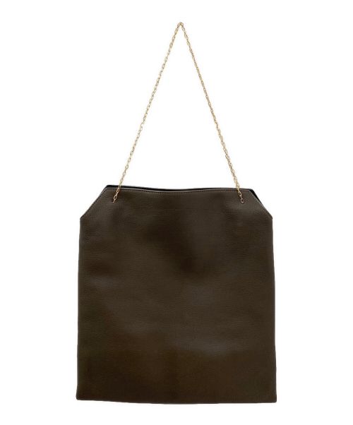 THE ROW（ザ ロウ）THE ROW (ザ ロウ) チェーンハンドバッグ ブラウの古着・服飾アイテム