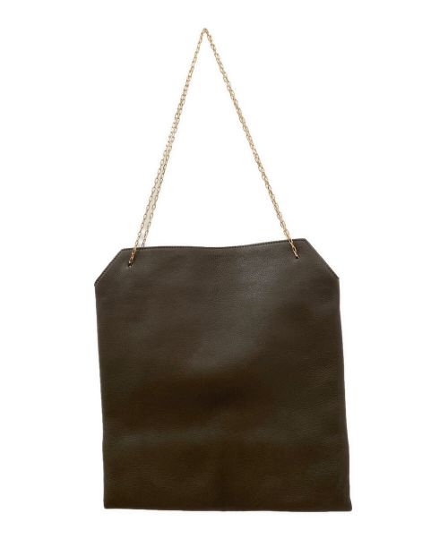 THE ROW（ザ ロウ）THE ROW (ザ ロウ) チェーンハンドバッグ ブラウの古着・服飾アイテム