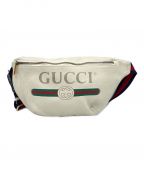 GUCCIグッチ）の古着「バムバッグ」｜ベージュ