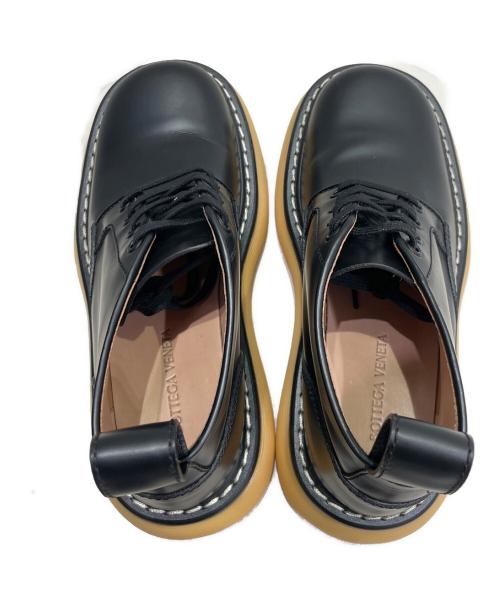 BOTTEGA VENETA（ボッテガベネタ）BOTTEGA VENETA (ボッテガベネタ) バウンスレザーアンクルブーツ ブラック サイズ:37の古着・服飾アイテム