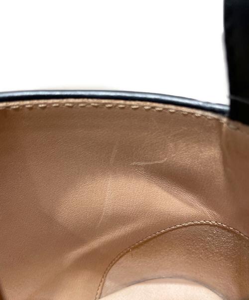 BOTTEGA VENETA（ボッテガベネタ）BOTTEGA VENETA (ボッテガベネタ) バウンスレザーアンクルブーツ ブラック サイズ:37の古着・服飾アイテム