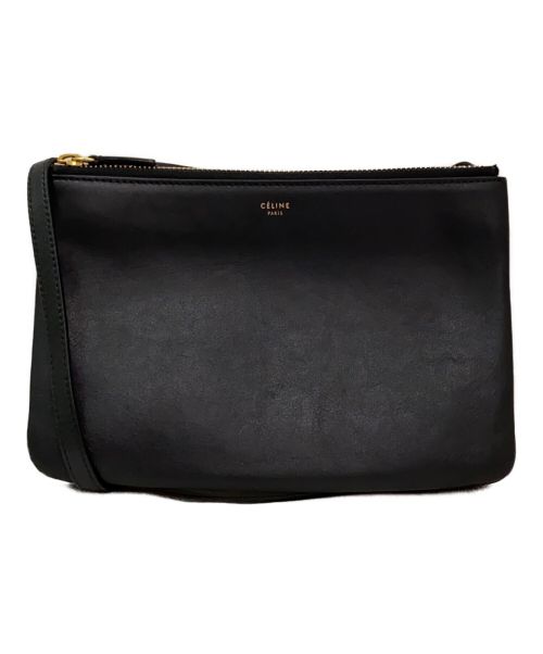 CELINE（セリーヌ）CELINE (セリーヌ) ショルダーバッグ ブラック サイズ:-の古着・服飾アイテム