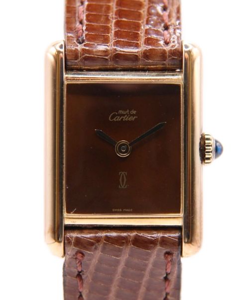 Cartier（カルティエ）Cartier (カルティエ) マストタンクSM サイズ:20mmの古着・服飾アイテム