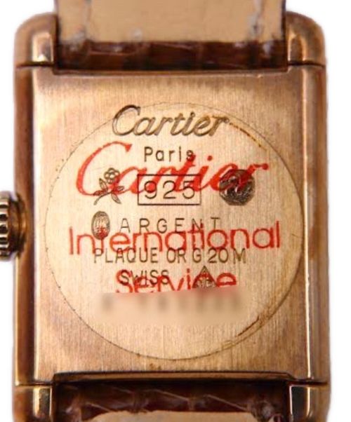 Cartier（カルティエ）Cartier (カルティエ) マストタンクSM サイズ:20mmの古着・服飾アイテム