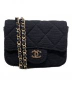 CHANELシャネル）の古着「ミニミニマトラッセ」｜ブラック