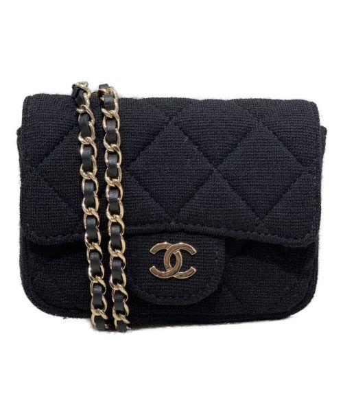 CHANEL（シャネル）CHANEL (シャネル) ミニミニマトラッセ ブラック サイズ:ｰの古着・服飾アイテム