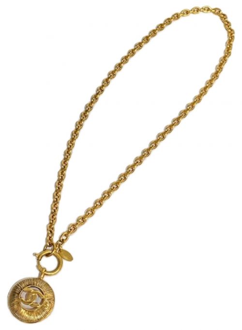 CHANEL（シャネル）CHANEL (シャネル) ヴィンテージココマークネックレス ゴールド サイズ:-の古着・服飾アイテム