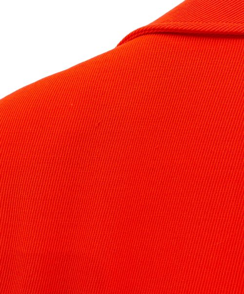 CHANEL（シャネル）CHANEL (シャネル) ココマークボタンダブルジャケット オレンジ サイズ:38の古着・服飾アイテム