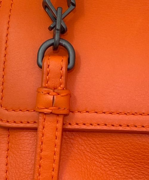 BOTTEGA VENETA（ボッテガベネタ）BOTTEGA VENETA (ボッテガベネタ) ミニショルダーバッグ オレンジの古着・服飾アイテム