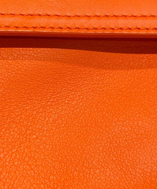 BOTTEGA VENETA（ボッテガベネタ）BOTTEGA VENETA (ボッテガベネタ) ミニショルダーバッグ オレンジの古着・服飾アイテム