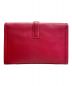 HERMES (エルメス) クラッチバッグ レッド サイズ:-：59800円