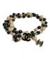 CHANEL（シャネル）の古着「フェイクパールベルト」｜ブラック