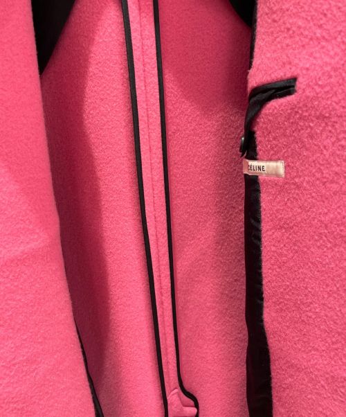 CELINE（セリーヌ）CELINE (セリーヌ) エッグクロンビーコート ピンク サイズ:34の古着・服飾アイテム